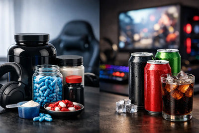 Gaming Supplements vs Energy Drinks