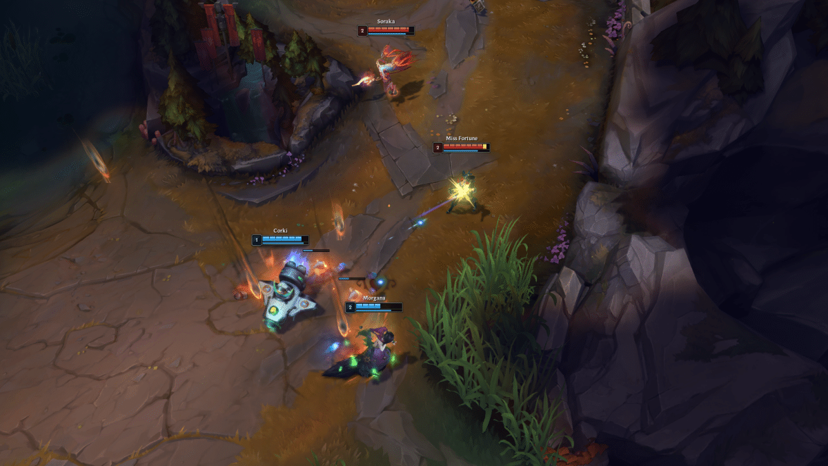 Bottom Lane Fight - League of Legends